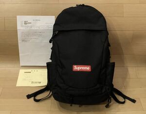 レア 正規品 12AW Supreme Backpack Black シュプリーム バックパック ブラック Rucksack リュックサック Box Logo ボックスロゴ 8625 N2