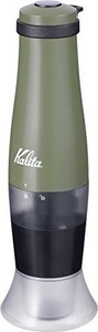 カリタ(Kalita) 手挽きコーヒーミル アーミーグリーン スローG15 電池式コ
