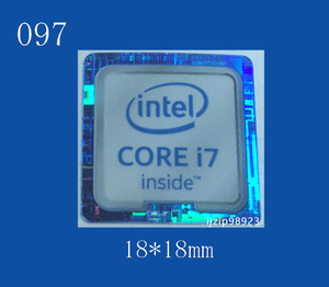 即決097【 CORE i7 】エンブレムシール追加同梱発送OK■ 条件付き送料無料未使用