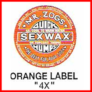 セックスワックス(SEX WAX)クイックハンプス サーフィンワックス4×　サーフィンウェットスーツボードケースハードケースニットケースソフ