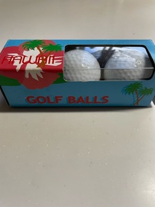 GOLF BALLS HAWAII ３個セット 新品未使用