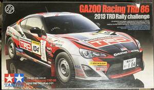 【新品・未開封】『GAZOO Racing TRD 86 (2013 TRD Rally challenge)』　トヨタ86　タミヤ　「1/24スポーツカー・シリーズ」Ｎo.337