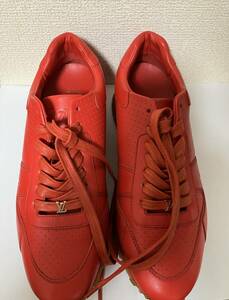 ☆★シュプリーム ルイヴィトン SUPREME LOUISVUITTON LV Run Away Sneaker サイズ:6.5 レザーランナウェイスニーカー 【未使用】★☆