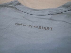 ●コムデギャルソン SHIRT X ロゴ 半袖 Tシャツ シャツ オム プリュス ジュンヤ プレイ CDG PLAY *未使用 に近い