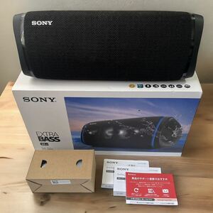 1円スタート 美品　SONY ソニー SRS-XB43 ワイヤレスポータブルスピーカー Bluetooth 