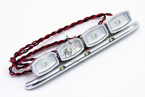 【即納】タミヤ1/14 角型4灯LEDグリルライトバーキット