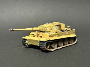 SMV 1/144 ティーガーⅠ重戦車後期型 倒立福【同梱可】WW2 ドイツ国防軍 ワールドタンク自作 Ver