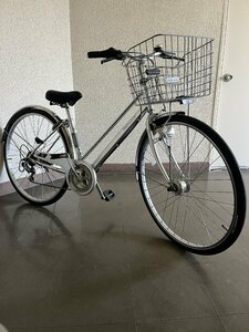 【北見市発】MARUKIN 自転車 115GF302 6段ギア 27インチ