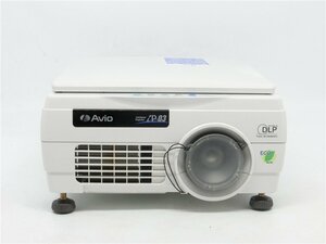 中古品　Avio アビオニクス インテリジェントプロジェクター 映像機器 ホワイト　iP-03U　 送料無料