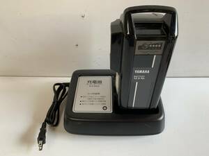 ⑯u737◆YAMAHA ヤマハ◆電動アシスト自転車バッテリー 充電器 X2P-01 屋内専用 BATTERY 12.3Ah リチウムイオンバッテリー X1N 通電OK