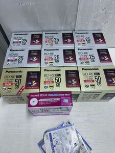 ♯【未使用品】BD-RE　BD-REDL　20枚×9セット+α　25GB　50GB　Panasonic