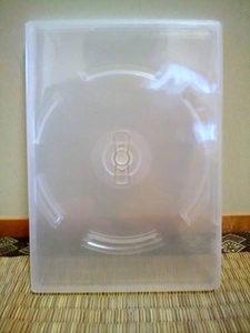 【中古】DVDケース　透明