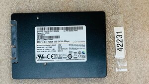 SSD128GB SATA 2.5 インチ SSD128GB SAMSUNG MZ-YTY1280 中古 使用時間39801時間