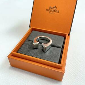 HERMES Clou de Forge Ring GM 54 14号 クルー・ド・フォルジュ リング 指輪 エルメス シェーヌダンクル アクロバット クレッシェンド