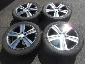 ベンツ W222 Sクラス ユーロプレミアム WERNER 8.5J 19インチ+35 美品 255/45R19 NOKIA TYRES HAKKAPELIITTA R3 21年 9.5分山 スタッドレス