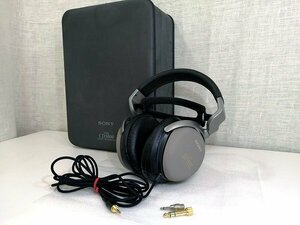 販売終了品■SONY Headphone ヘッドフォン MDR-CD3000 ソニー 最高級モデル 音質 装着感 ブラック グレー サウンド ヘッドホン ケース付き