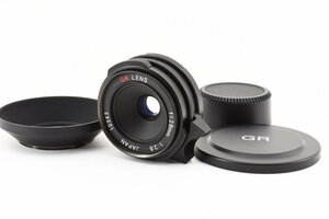 美品 RICOH リコー GR LENS 28mm F2.8 ブラック ライカ Lマウント