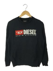 DIESEL◆スウェット/-/コットン/BLK