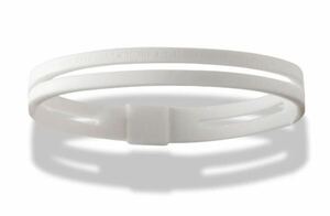 BANDEL バンデル ASYM アシム Bracelet ブレスレット white ホワイト L