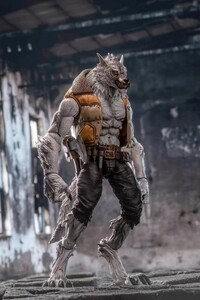 maestro union furay planet ヴォルフ　ウィリアム　Werewolf Veteran William 1/12 アクションフィギュアMU-FP002 ホワイト ウォルフ ver.