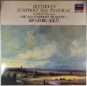 中古LP「BEETHOVEN:SYMPHONY NO.6 IN F MAJOR, Op.68 PASTORAL / ベートーベン交響曲第6番ヘ長調”田園”」SIR GEORG SOLTI / サー・ゲオ