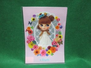 Blythe☆ブライス☆フラワーブーケ☆A4☆クリアファイル☆未開封☆