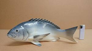 N-114 Noritake Studio Collection ノリタケ スタジオコレクション 魚 黒鯛 クロダイ チヌ フィギュリン 置物 fish figurine ヴィンテージ 