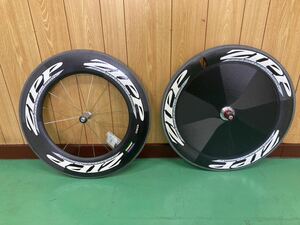 ZIPP ホイールセット　前zipp 1080 カーボン後 SUB-9 DISC TUBULAR（998G）