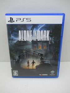 56/R642★アローン イン ザ ダーク / ALONE IN THE DARK★PlayStation5★プレイステーション5★THQ Nordic★中古品 使用品