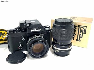 Nikon F2 フォトミックA NIKKOR 50mm 1:1.4 Zoom-NIKKOR 35-105mm 1:3.5-4.5 ニコン 一眼レフ フィルムカメラ ブラックボディ レンズM223OA