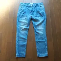 YANUK RUTH jean trousers タック トラウザーデニム