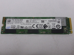 INTEL 660p SSD M.2 NVMe Type2280 Gen 3.0x4 1024GB(1TB) 電源投入回数1353回 使用時間15413時間 正常93% 中古品です SSDPEKNW010T8