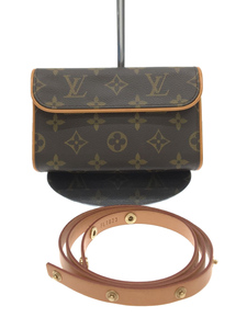 LOUIS VUITTON◆ウエストバッグ[仕入]/PVC/BRW/総柄/M51855