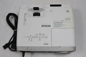 E1772 h EPSON/エプソン 3400lm ビジネスプロジェクター■EB-535W / H671D ランプ使用 2579H/ 75H 割れ有り