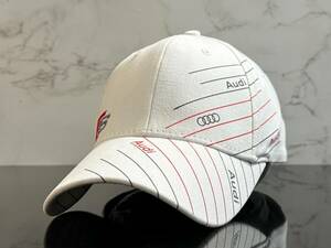 【未使用品】266KD 訳あり★Audi アウディ Sシリーズ キャップ 帽子CAP 上品で高級感のあるデザインの伸縮素材♪《伸縮前60㎝～63㎝位迄》