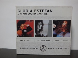 グロリア・エステファン GLORIA ESTEFAN & MIAMI SOUND MACHINE - LET IT LOOSE/CUTS BOTH WAYS/INTO THE LIGHT /US盤/中古3CD!!51939/P