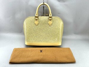 LOUIS VUITTON ルイヴィトン エピ アルマ パドロック・冊子付 レアカラー ハンドバッグ 中古良品[03-3019