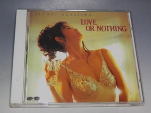 ☆ 中島みゆき LOVE OR NOTHING CD PCCA-00649
