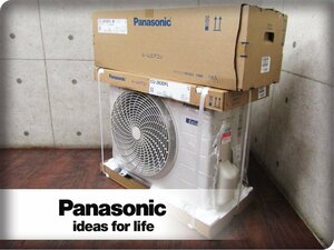 新品/未使用品/Panasonic/ルームエアコン/2.8kw/単相100V/内部クリーン搭載/Eolia/2022年製/CS-283DFL-W/CU-283DFL/27万/khhxn669k