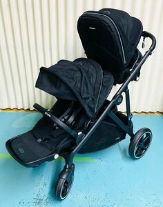 ★●【中古品・店頭受取】cybex サイベックス　GAZELLE S ガゼル 2人乗り 折りたたみ ベビーカー【発送可/分解してお渡しor発送】