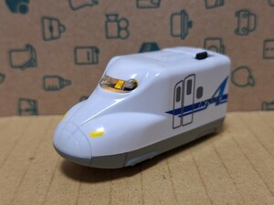 ミニモータートレイン N700A新幹線 ライト付き先頭車 中古