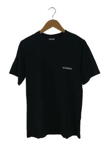 VETEMENTS◆Tシャツ/S/コットン/BLK/UAH21TR501