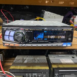 ALPINE MDプレーヤー　MDA-7763J 