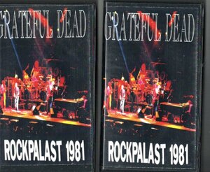 グレイトフル・デッド　ROCKPALAST 1981 1-2 ビデオ