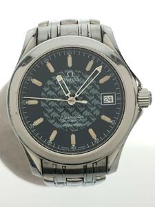 OMEGA◆シーマスター_120M_ジャックマイヨール1997_AT_SS_36mm/GRN/SLV/20230731日差+6