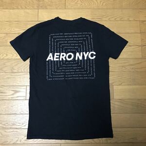 AEROPOSTALE MEN’S SHORT SLEEVE T-SHIRTS size-S(着丈66身幅47) 中古(美品) 送料無料 NCNR