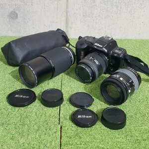 Nikon/ニコン nikon F-401 一眼レフフィルムカメラ レンズ3本 s0131