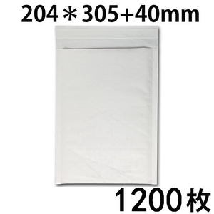 新品 クッション封筒 #1 白 内寸184x305mm 1200枚 送料無料 配送エリア 全国（北海道・九州・沖縄・離島を除く）