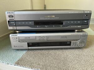 ☆ SONY ソニー WV-H6 WV-bw1 2点VHS Hi8デッキ 中古 現状品 