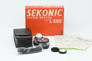 SEKONIC STUDIO DELUXE model L-398 露出計　※現状渡し